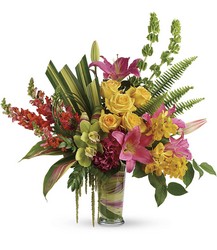 Pretty Paradise Bouquet from Forever Flowers, flower delivery in St. Thomas, VI